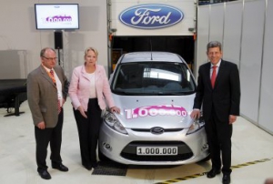 La planta de Ford en Colonia ha fabricado un millón de unidades del nuevo Ford Fiesta en solo 33 meses.