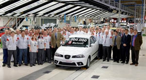 La planta de SEAT en Martorell produce su coche 6.000.000