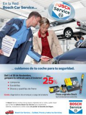 La Red de talleres Bosch Car Service lanza la campaña de invierno