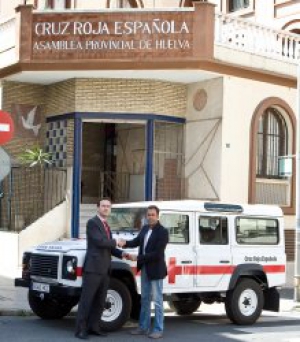 Land Rover apoya a la Cruz Roja Española