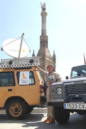Land Rover con la Ruta Quetzal BBVA 2004