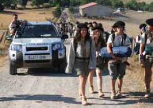 Land Rover con la Ruta Quetzal BBVA 2005 