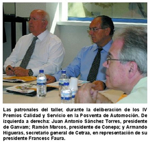 Las patronales del taller subrayan el papel de las redes y asociaciones profesionales como factor de modernización de un sector multimarca
