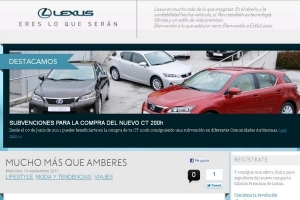 Lexus: Nuevo blog, "estilolexus.com"