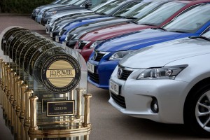 Lexus nuevamente premiado por su calidad en el estudio de J.D. Power
