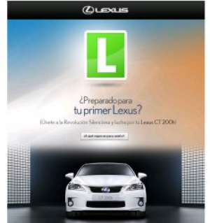 Lexus lidera la «Revolución Silenciosa» en las redes sociales con su acción ¡¡LEXUSHHHH¡¡ 