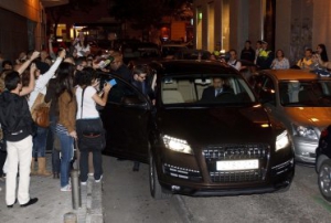 Los protagonistas de «La Red Social» eligieron a Audi para su estreno en Madrid