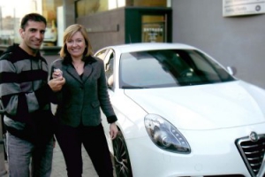 Marc Gené con Giulietta