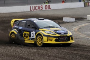Marcus Grönholm y el Ford Fiesta arrasan en la primera prueba del campeonato de rallycross GRC norteamericano