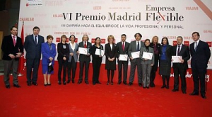Mazda recibe el Premio Madrid Empresa Flexible