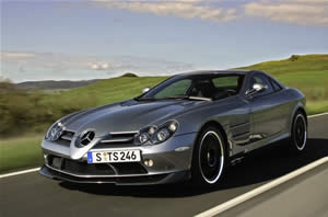 Mercedes-Benz SLR -722 Edition-. Nacido en el circuito.