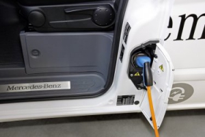 Mercedes-Benz Vito, con batería eléctrica, sin emisiones 
