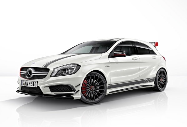 Mercedes Clase A 45 AMG, con 360 CV y motor de 4 cilindros