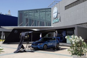 Mercedes Clase A, de gira multimedia como presentación