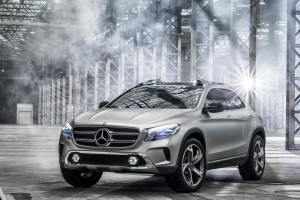 Mercedes GLA Concept, estreno mundial en el Salón de Shanghai