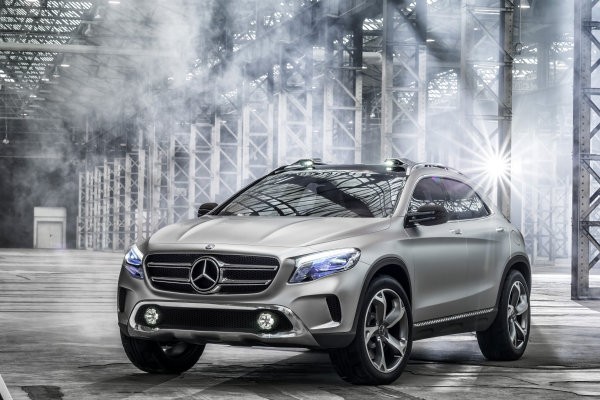 Mercedes GLA Concept, estreno mundial en el Salón de Shanghai