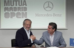 Mercedes, coche oficial del Mutua Madrid Open