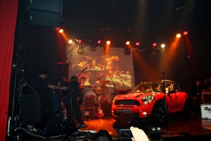 Concierto desde dentro de un Mini Countryman