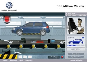 Misión 100 Millones: el juego on-line de Volkswagen