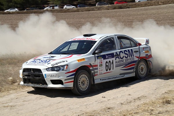 Mitsubishi Evo Cup, Pons dominó las dos carreras pero fuera de la Copa