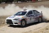 Mitsubishi Evo Cup, Pons dominó las dos carreras pero fuera de la Copa