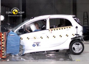Mitsubishi en EuroNcap: i-MiEV y ASX con 5 estrellas