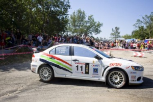 Mitsubishi Evo Cup: Daniel Marbán gana en el Rallye Rías Baixas