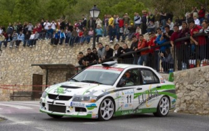 Mitsubishi Evo Cup protagonistas en la primera cita del Nacional de Asfalto: Villa Joyosa