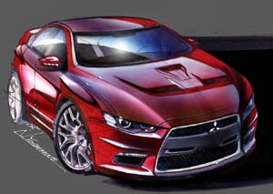 Mitsubishi presentará el Prototipo X y el Nuevo Lancer en el Salón Internacional de Norteamérica 2007