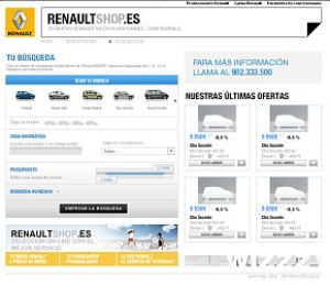 Nace Renaultshop, dentro de una nueva estrategia digital de Renault