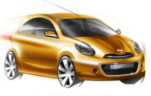 Nissan desvela el boceto de su futuro coche global compacto