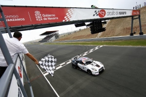 Nissan: tercera posición en GT1 en Navarra