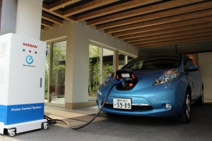 Nissan: El Leaf como abastecedor de electricidad de una casa