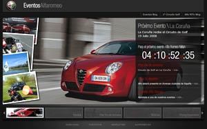 Nueva Web de eventos Alfa Romeo