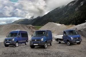 Volkswagen Crafter, ahora con tracción total