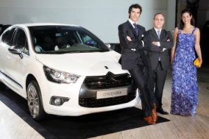 Numerosas celebridades en la presentación en sociedad del Citroën DS4