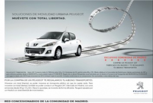 Peugeot España firma un convenio de colaboración con el Consorcio Regional de Transportes de Madrid