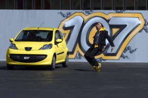 Peugeot festeja el medio millón de 107