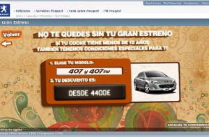 Peugeot ofrece más ventajas para estrenar coche.