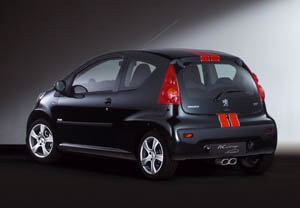 Peugeot pone a la venta la serie especial 107 RC LINE
