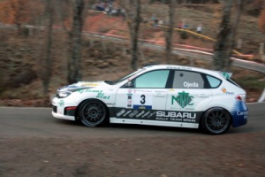 Podio para Ojeda en la última cita con el asfalto del Subaru Rally Team Spain en 2009