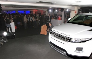 Preview del Range Rover Evoque en una exclusiva fiesta en pleno centro de Madrid