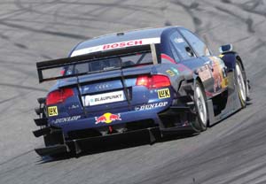 Primeras pruebas del nuevo Audi A4 DTM