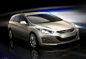 Primeros bosquejos del Hyundai i40