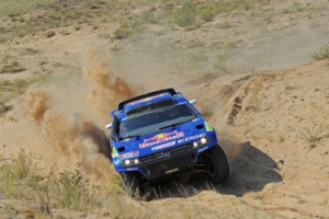 Raids: Rally Ruta de la Seda. Sainz recupera el liderato tras la quinta etapa, De Villiers se retira