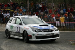 Rallye del Ferrol: Ojeda-Sánchez en el pódium de un duro rallye