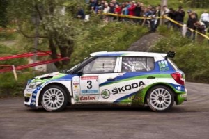 Rallye Rías Baixas: punto de inflexión para Hevia y su Skoda Fabia