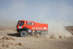 Rallyes TT: Dakar 2011, Camiones.- Los Pilotos del equipo De-Rooy-Promotor Les Comes alcanzan el sexto puesto