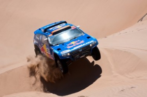 Rallyes TT: Dakar 2011.- Sainz se aleja del líder Al-Attiyah