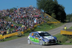 S-WRC: Xevi Pons mantiene el liderato tras un complicado rallye en Alemania